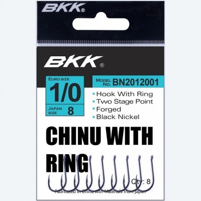 Carlige BKK Chinu-R Diamond Black Nickel Nr.4 10buc/plic foto