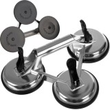 Ventuza tripla Bigstren pentru sticla si gresie, 150 kg, 3 cupe