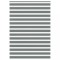 Jaluzea tip zebra gri &icirc;nchis lățime țesătură 160,9 cm poliester
