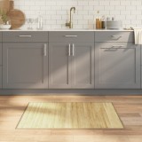 Covor Bambus vidaXL Natural Deschis 70x100 cm Dreptunghiular Antialunecare