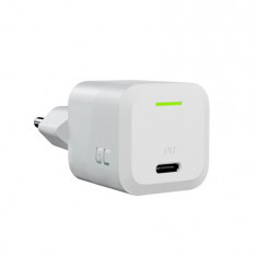 Green Cell Charger 33W GaN GC PowerGan pentru laptop, MacBook, Iphone, tabletă, Nintendo Switch - sursă de alimentare USB-C - Alb