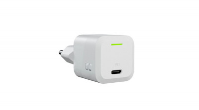 Green Cell Charger 33W GaN GC PowerGan pentru laptop, MacBook, Iphone, tabletă, Nintendo Switch - sursă de alimentare USB-C - Alb foto