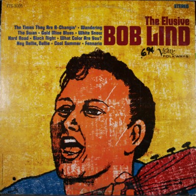 Vinil LP Bob Lind &amp;lrm;&amp;ndash; The Elusive Bob Lind (VG+) foto