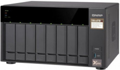 Nas Qnap TS-873-4G, Gigabit, 8 Bay-uri, Procesor AMD R-Series RX-421ND, Quad-core, 2.1 GHz up to 3.4 GHz, 4 GB DDR4 (Negru) foto