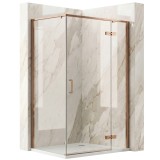 Cabina de dus Rea Bruno 120x90 Brush Copper