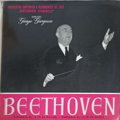 Disc vinil, LP. Simfonia Nr.2 in Re Major. Simfonia Nr.9 in Re Minor-Beethoven, Orchestra Simfonica A Filar-248090