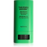 Haruharu Wonder Black Bamboo Daily Soothing Sun Shield baton cu protectie solara cu efect calmant SPF 50+ 20 g