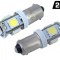 Set 2 becuri 5 LED 24V T4W-BA9S 58930