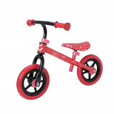 Bicicleta fara pedale, Evo, Balance Bike, 10 inch, Rosu