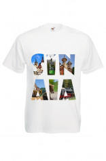 TRICOU PERSONALIZAT SINAIA SUVENIR ROMANIA foto