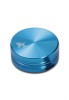 Grinder metalic Black Leaf , Al SkyBlue, 2 Parti, O40mm