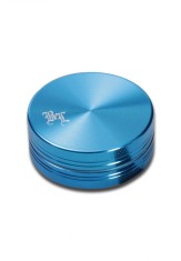 Grinder metalic Black Leaf , Al SkyBlue, 2 Parti, O40mm