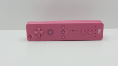 Nintendo Wii Remote - Roz - Original Nintendo - curatat si reconditionat foto