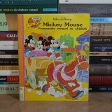 Mickey Mouse - Frumoasele vremuri de altadata, Egmont Junior, 1994, Carti Copii, Format Mediu, Ilustratii Color, 24 Pagini