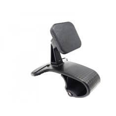 Suport telefon MRG M651, Magnetic, Cu placuta numar telefon, Negru C651