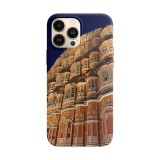Husa compatibila cu Apple iPhone 13 Pro Max model Hawa Mahal Jaipur, Silicon, TPU, Viceversa, Transparent, Carcasa