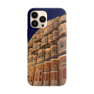 Husa compatibila cu Apple iPhone 11 Pro Max model Hawa Mahal Jaipur, Silicon, TPU, Viceversa foto