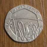 20 pence 2010, Marea Britanie