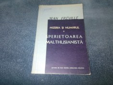 JEAN FREVILLE - MIZERIA SI NUMARUL SPERIETOAREA MALTHUSIANISTA
