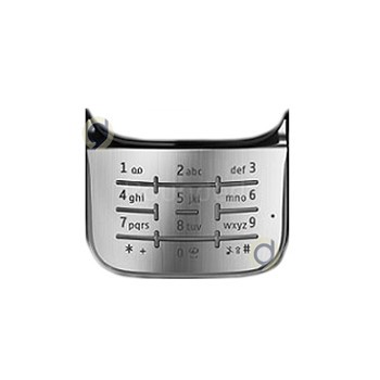 Tastatura Nokia 5330 Numeric Latin Argintiu foto
