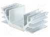 Radiator extrudat, aluminiu, 40mm x 74mm, STONECOLD -