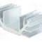 Radiator extrudat, aluminiu, 40mm x 74mm, STONECOLD -