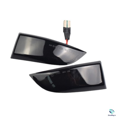 Set 2 Lampi Semnalizare LED Dinamice pentru Renault Megane MK3 foto