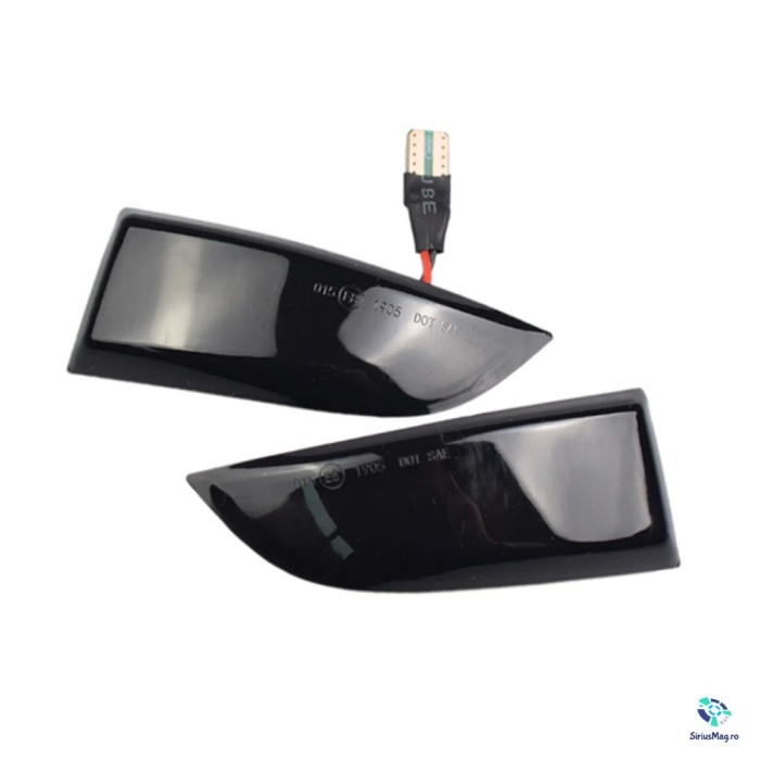 Set 2 Lampi Semnalizare LED Dinamice pentru Renault Megane MK3