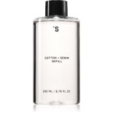 Sister&#039;s Aroma Cotton + Denim reumplere &icirc;n aroma difuzoarelor The refill comes with 5 wooden sticks. 200 ml