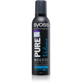 Syoss Pure Volume spuma pentru volum de lunga durata 250 ml