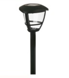 Lampa Led solara, Plastic, Negru, 23.5 cm, Oem