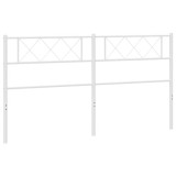 Cumpara ieftin Tablie de pat de schimb metalica, alb, 180 cm