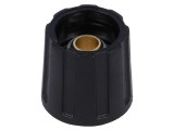 Buton rotativ ABS 6,35mm 16x15,5mm