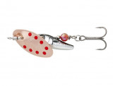 Savage Gear Sticklebait Spinner Copper Red Dots, mărimea 2, 7.3g