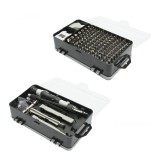 Trusa surubelnite de precizie biti, torx, cruce, hexagonal pentru electronice 120 piese