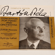 Bartok - Concertos for piano and orchestra - disc vinil ( vinyl , LP ) nou