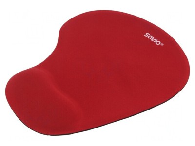 Mouse pad roșu din gel foto