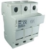 Soclu separator 3P pentru sigurante fuzibile 10x38 max 32A, Omu System