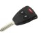 Carcasa cheie Topautochei&reg; pentru Chrysler Dodge Jeep 3 butoane , folie parte electronica si suport baterie