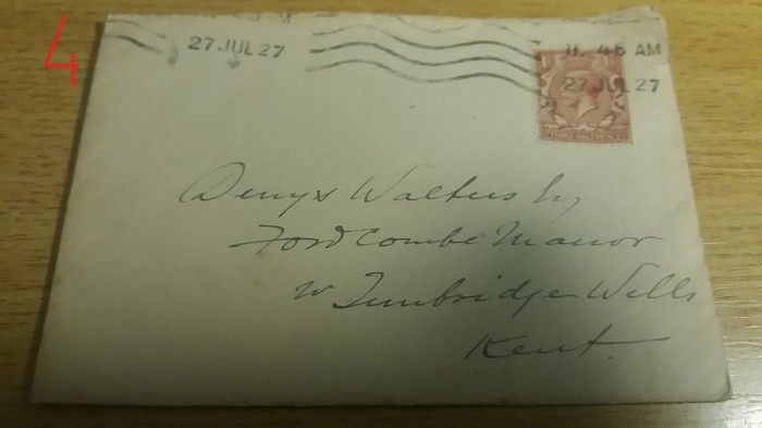 D11 - 1927 - Circulatie postala - Marea Britanie