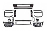 Kit bullbar G63 cu grile laterale A design pentru Mercedes G-Class W465 2024+
