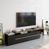Cumpara ieftin Consola TV Pia Negru 180x46.4x38.9 cm