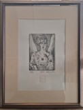 Matei Serban Sandu, Magie, gravura, 2012