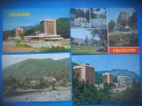 HOPCT LOT 3895 - 4 CARTI POSTALE-CACIULATA -JUD- VALCEA-CIRCULATE, Circulata, Printata