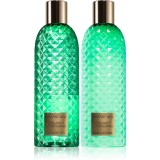 Vivian Gray Gemstone Bergamot &amp; Lemongras set cadou pentru corp 2x300 ml