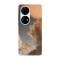 Husa compatibila cu Huawei Nova 9 model Orange clouds, Silicon, TPU, Viceversa