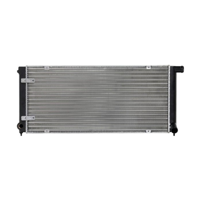 Radiator racire Vw Golf Ii, 1983-1992 1,6 D 40kw Cv Manuala/Automata; 1,6 Td 44/51/59kw Cv Manuala, Diesel, cu AC, 675x322x34, Cu lipire fagure mecan