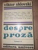Despre proza vol 2- Viktor Sklovski