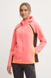 Puma geaca de ploaie Ultraweave Raincell femei, culoarea roz, de tranzitie, 525753