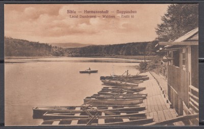 SIBIU LACUL DUMBRAVEI DEBARCADER foto